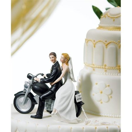 SMARTGIFTS Motorcycle   Get-away   Wedding Couple Figurine SM142755